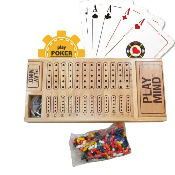 Classic Board Game Wooden Cribbage